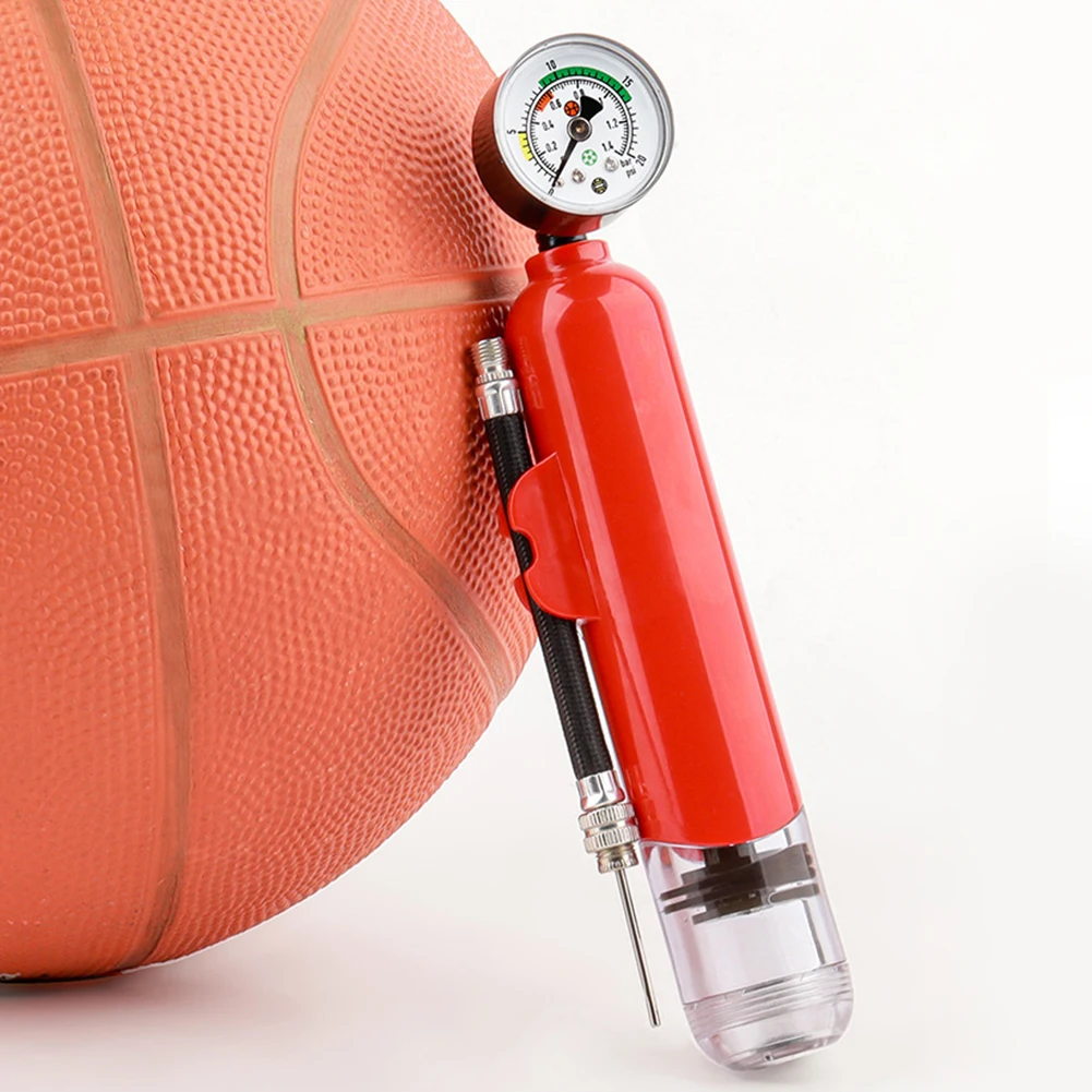 مضخة دراجة محمولة 20 رطل لكل بوصة مربعة مع مقياس الضغط منفاخ إطارات دراجة نارية ضد الغبار مضخة إطار دراجة لدراجة الطريق الجبلية