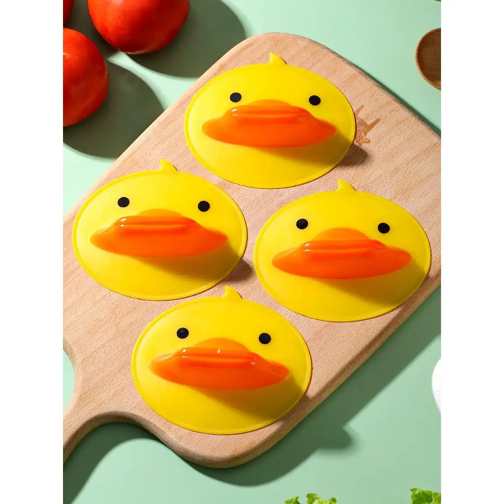 

Thickened Silicone Heat Resistant Gloves Anti-Scalding Kitchen Utensils Bowl Holder Clamp Cute Ear Covers Pot Handle Caps