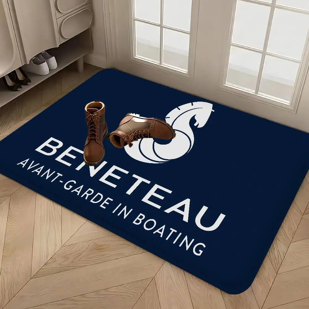 B-BENETEAU Floor Mat Rectangle Anti-slip Home Soft Badmat Front Door Indoor Outdoor Mat Welcome Doormat