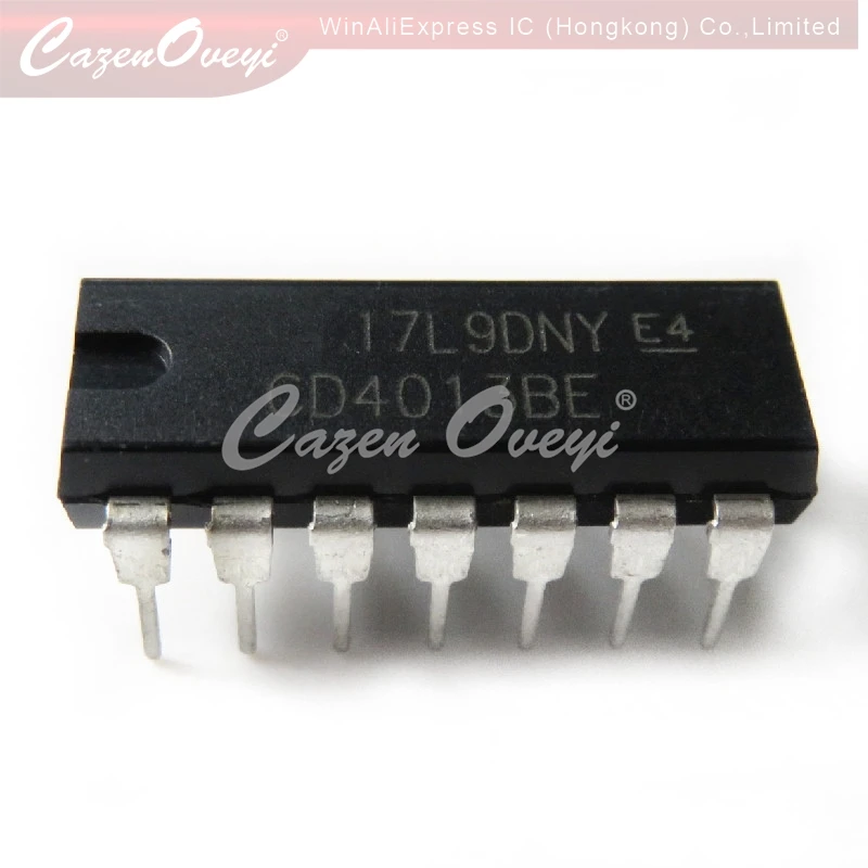 （5pcs）CD4013BE CD4013 LF444ACN LF444 CD4007UBE CD4007 DIP-14