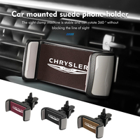 Universal Car Phone Holder Air Vent GPS Support Mount Clip For Chrysler Voyager Pacifica Town Crossfire Sebring Android Aspen