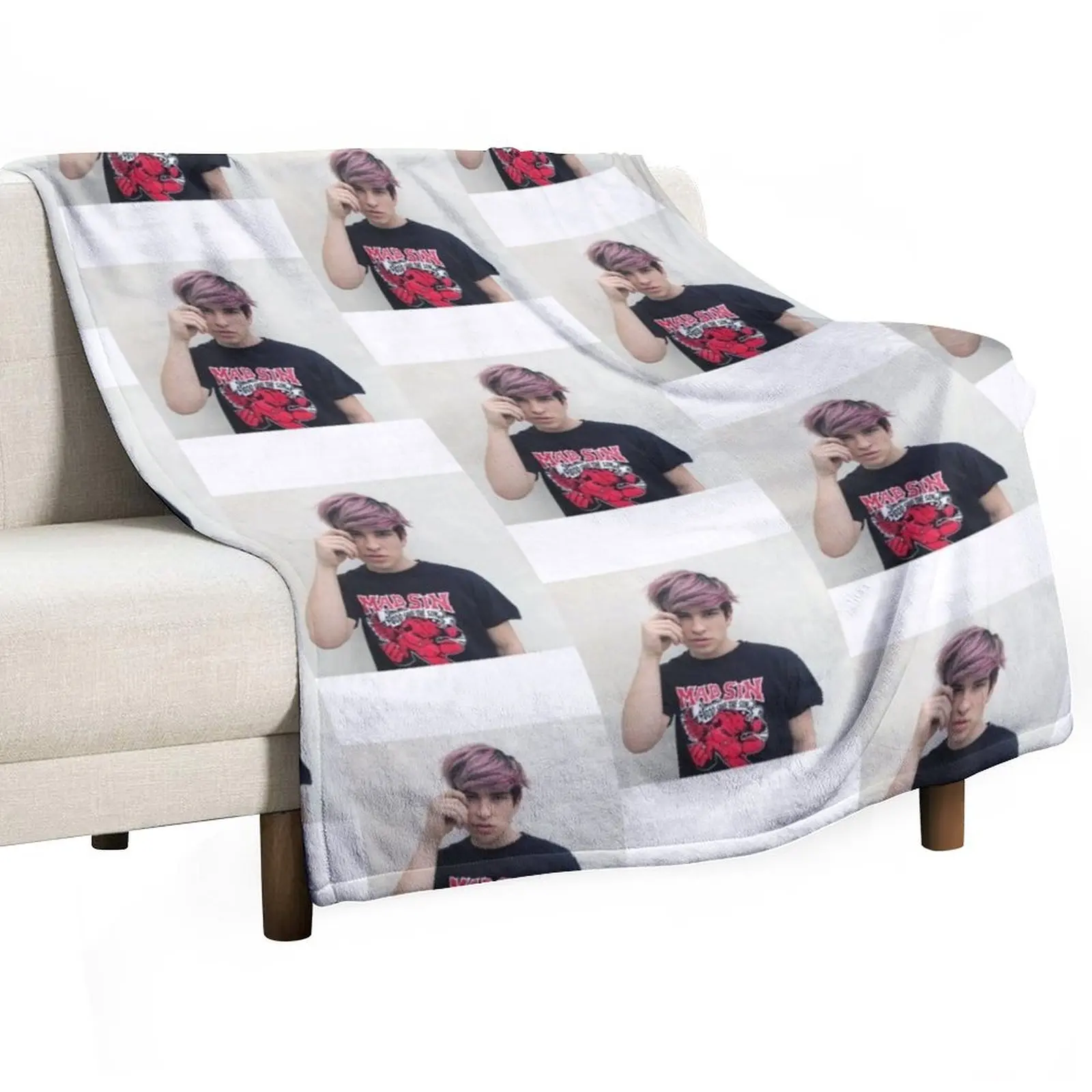 

Jake Webber Long (2) Throw Blanket Travel Size Cozy Blanket for Plane Train
