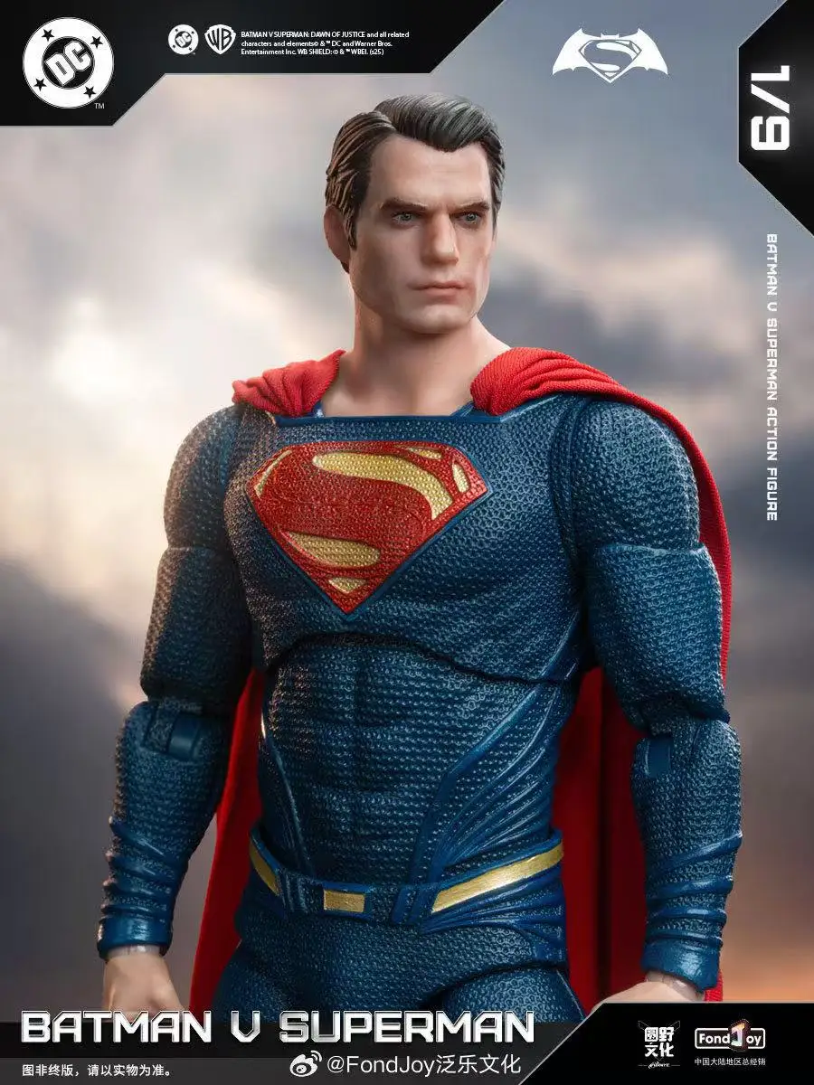 مجموعة شخصيات Fondjoy BVS الجديدة مجسمات باتمان المدرعة التالفة سوبرمان 1/9 باتمان ضد سوبرمان: ألعاب داون أوف جاستيس DC