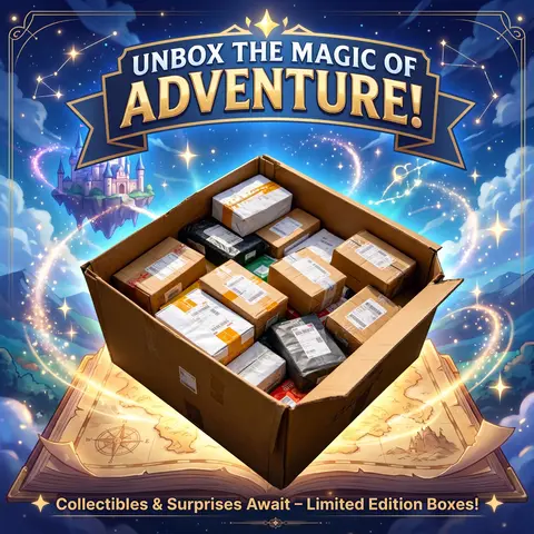 New Lucky Surprise Bandai  Mystery Box, 100 Random Styles To Choose From, Randomly Ship 3~9 Pieces, No Selection Required
