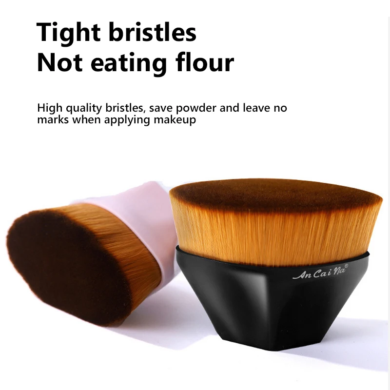 Nieuwe Magische Make-up Borstel Vloeibare Foundation BB Cream Geen Sporen Zacht Hoge Dichtheid Vezelhaar Gemakkelijk mee te nemen Schoonheidstools voor meisjes 2025