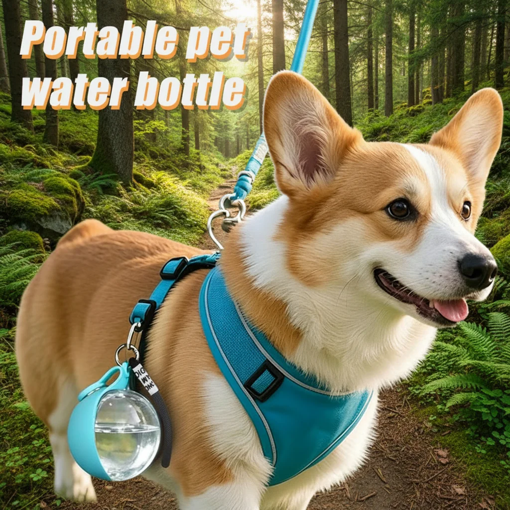 Accesorios para Soporte de Cuenco de Agua para Perros, para Garrafa de Agua, para Mascotas, Anti-Gloteo, de Acero Inoxidable/Plástico