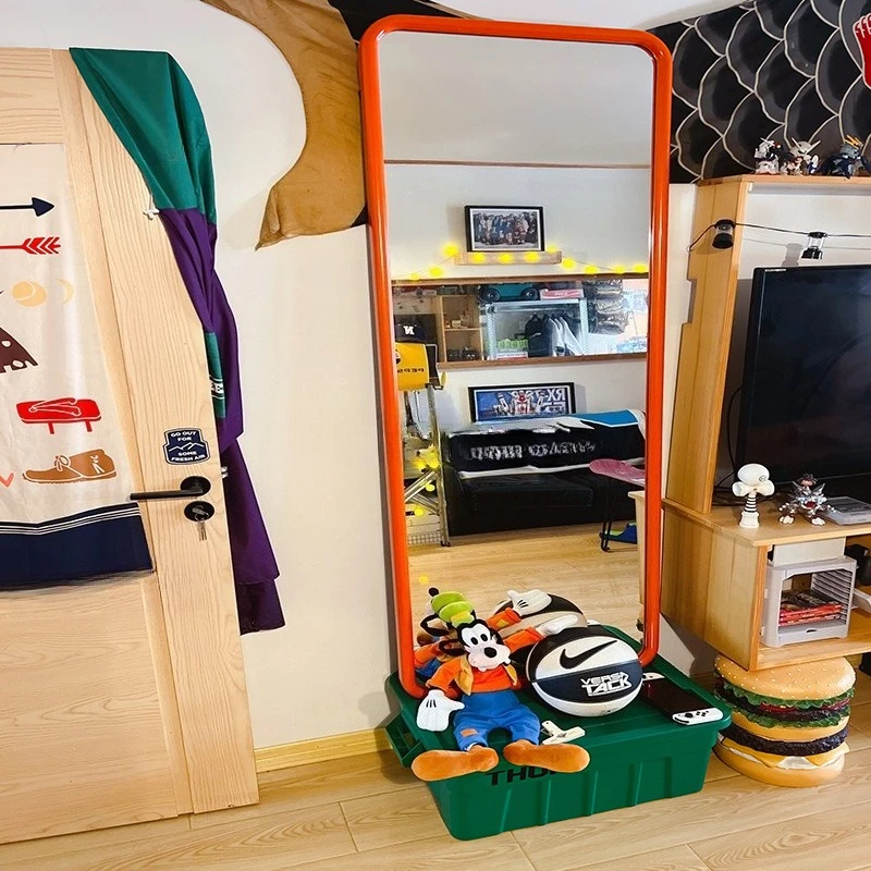fitting mirror mirror household full-body  frame decoration large floor
