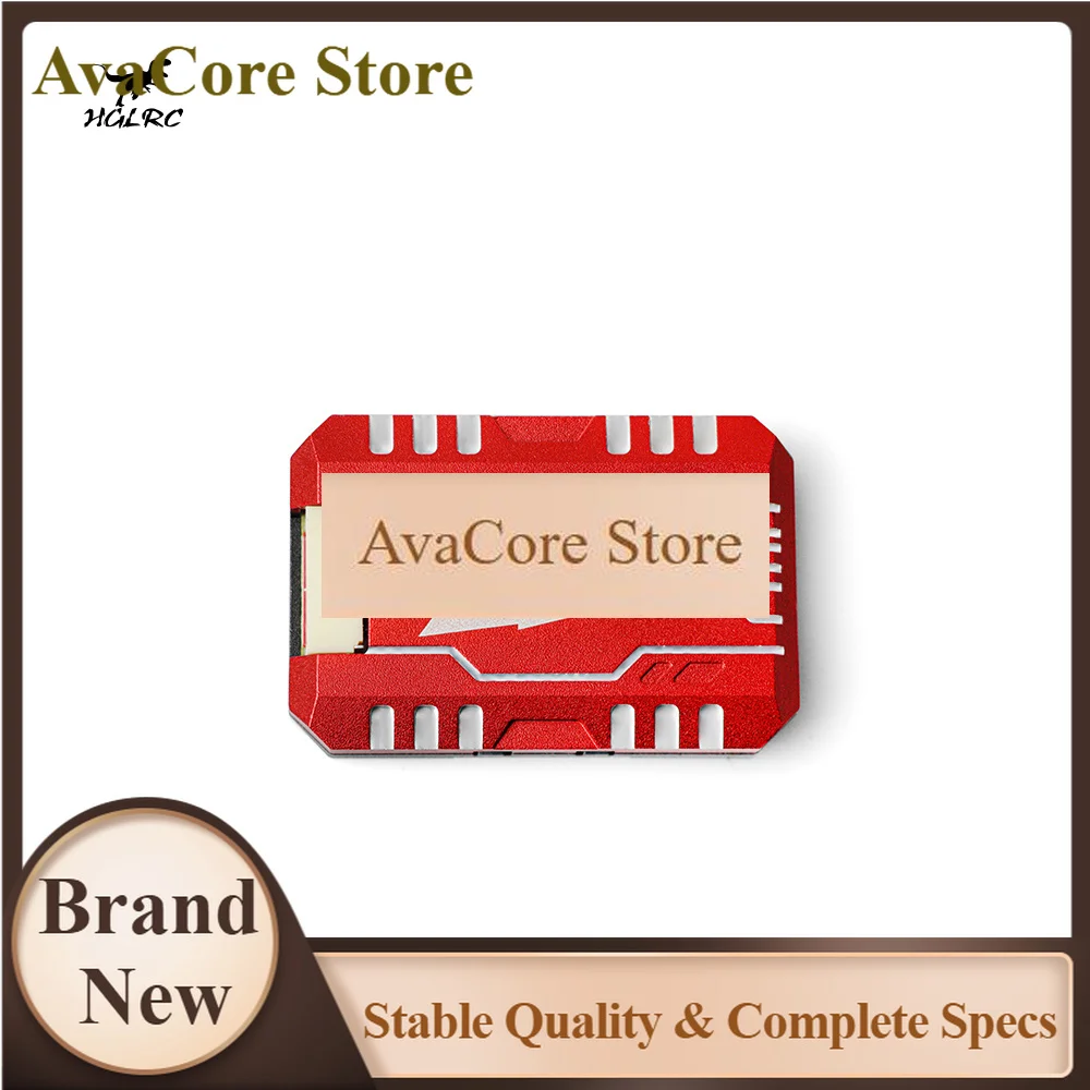 AvaCoreHGLRC Zeus VTX PRO 1.6W 5.8G 40CH Pitmode 25mW 400mW 800mW 1.6W Adjustable FPV VTX Built-in Microphone 7-36V For FPV Long
