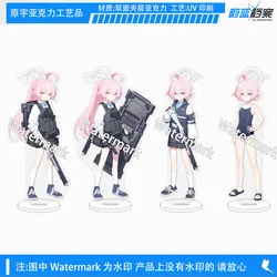 Blue Archive Anime Takanashi Hoshino Acrylic Stand Model Figure Cosplay Plate Holder Topper Cartoon Birthday Fans Christmas Gift