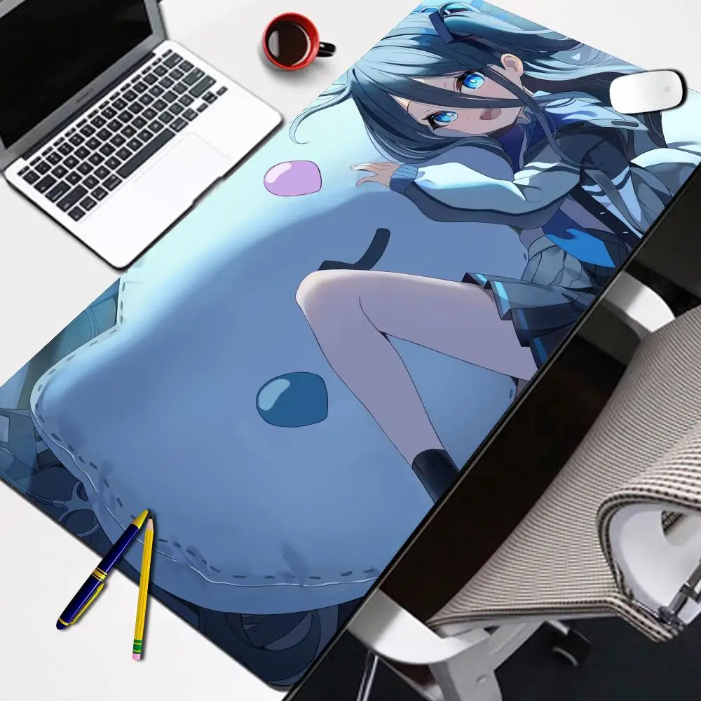 

Blue Archive Mousepad Tendou Alice XXL Large Keyboard Pad 400x900 Mouse Pad Kawaii Desk Mat Cute Girls Playmat