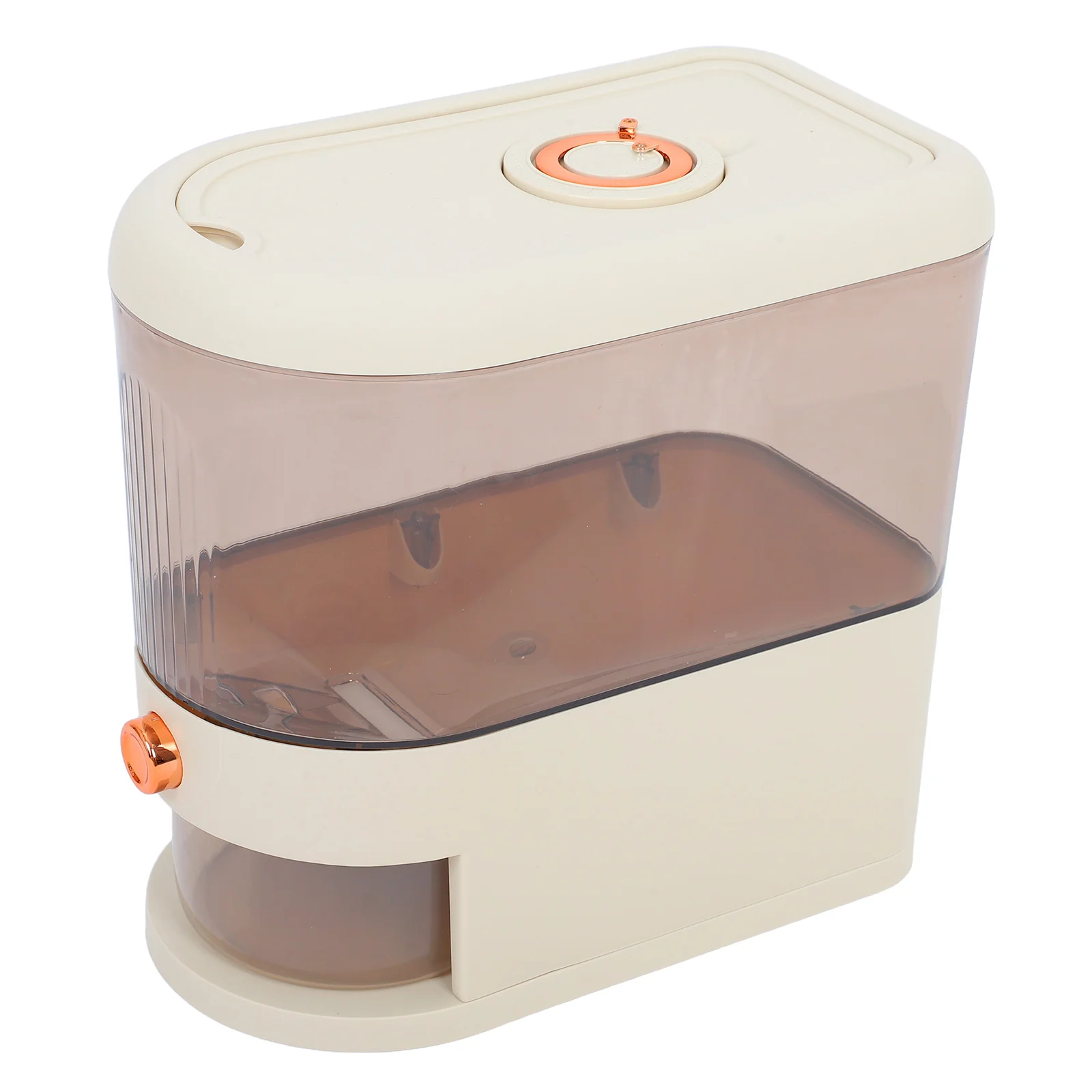 

Rice Bucket Airtight Dispenser Container for Flour Storage Commercial Household Countertop Cereal Kitchen Large Capacity Sealed