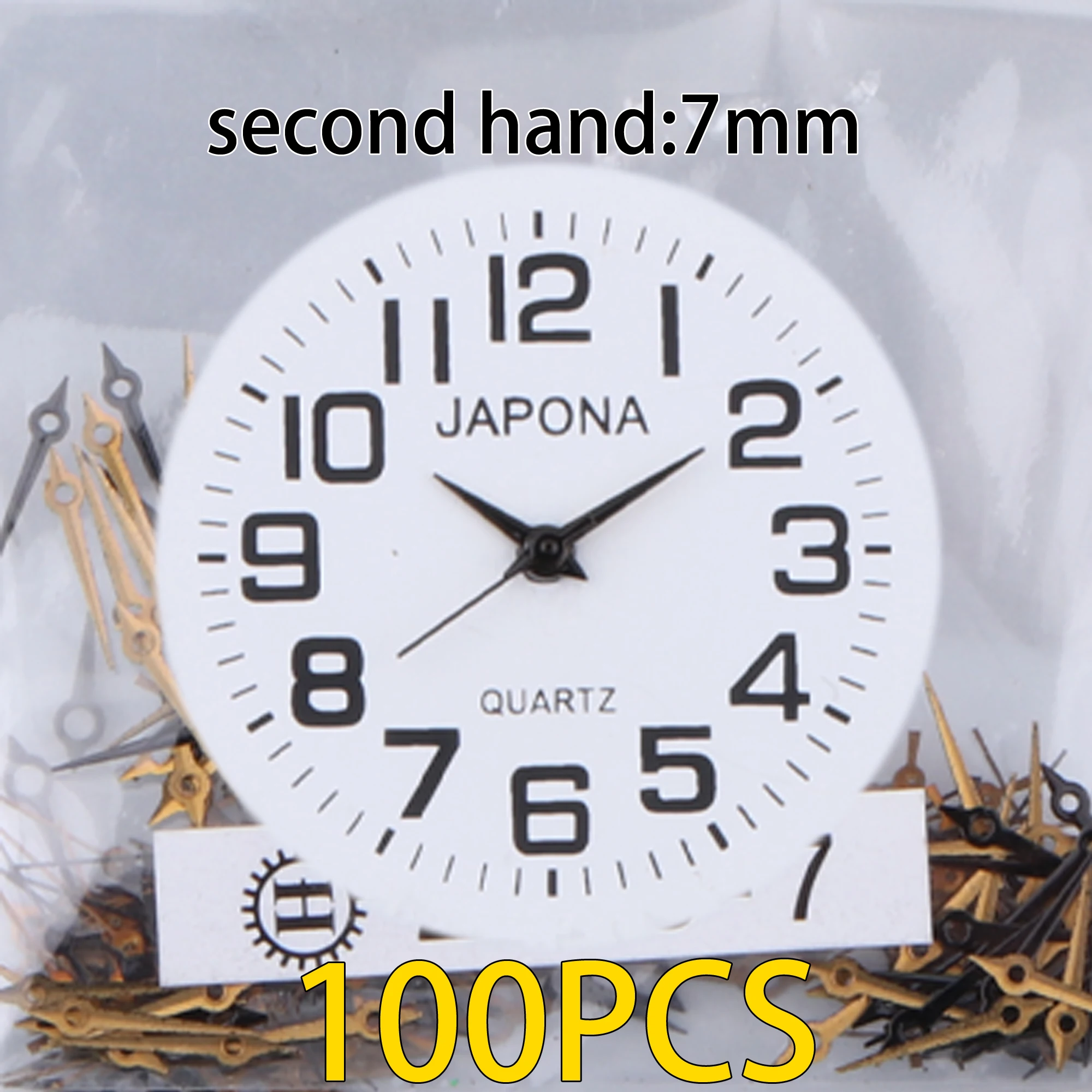 100pcs watch hands black Watch hand Watch pointer 2035 applicable PC21 hand sl68 hand gl68 hand sl39 hand