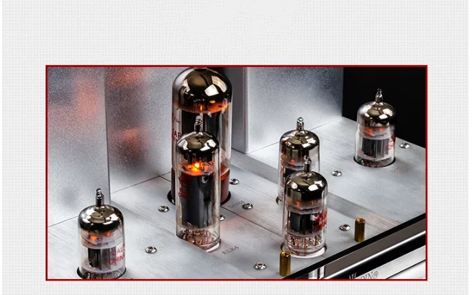 With Remote Control 5AR4 EL84 12AX7 12AU7 Compatible AC110~220V W-010 B-2T Vacuum Tube Preamp Pre-Amplifier Preamplifier