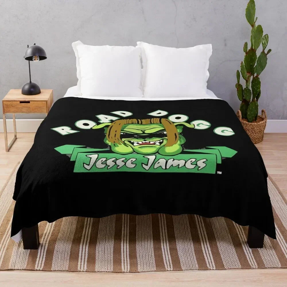 

Road Dogg DX Jesse James Throw Blanket Single Soft Plush Plaid Nap Furrys Blankets
