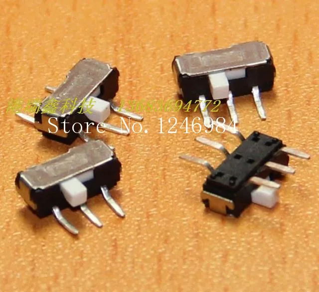 [SA]Miniature SMD SMD electronic switch table toggle switch DC power slide switch MK22D14---200pcs/lot