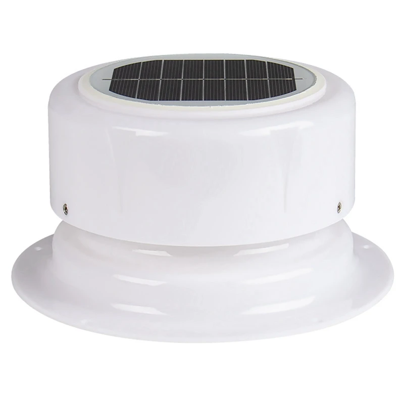 

RV Solar Ventilation Fan Solar Powered Ceiling Vent With Fan For RV, Marine, Camper, Shed, Trailer