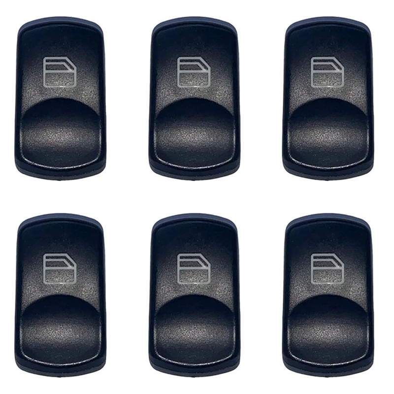 

6X For Mercedes Sprinter W906 Crafter Window Switch Button Cover Front Left (Passenger) A6395451913