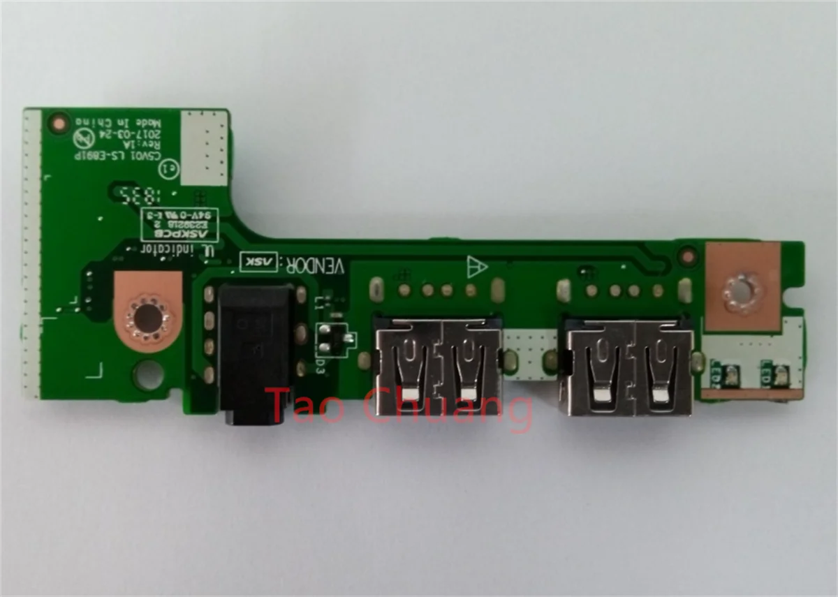 FOR Acer A515-51 mA515-51G A315-53 USB Audio Board LS-E891P