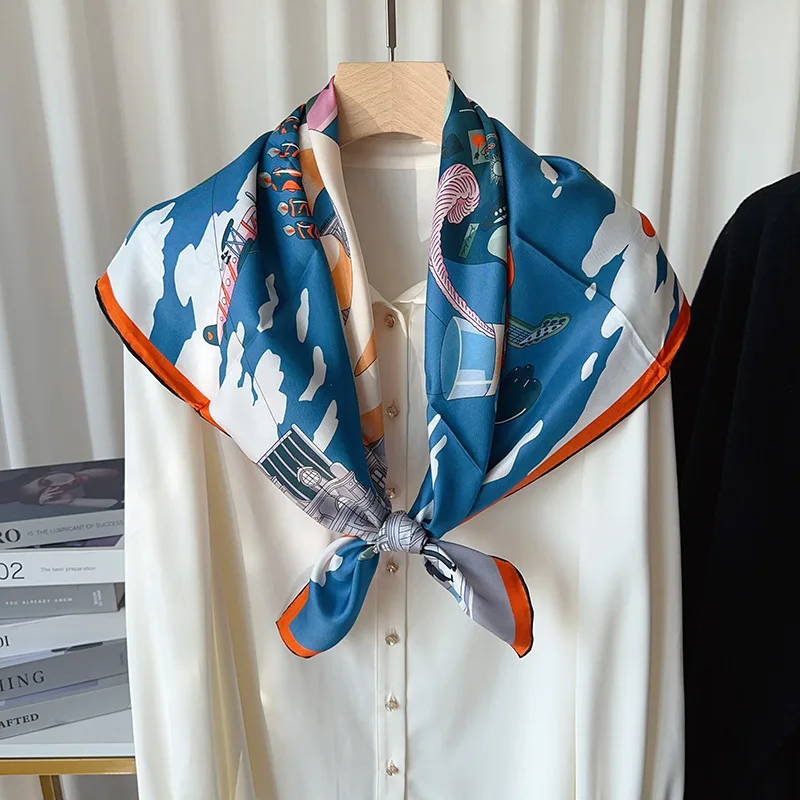 100% Twill Silk Scarf Shawl 14MM Sep New Arrival