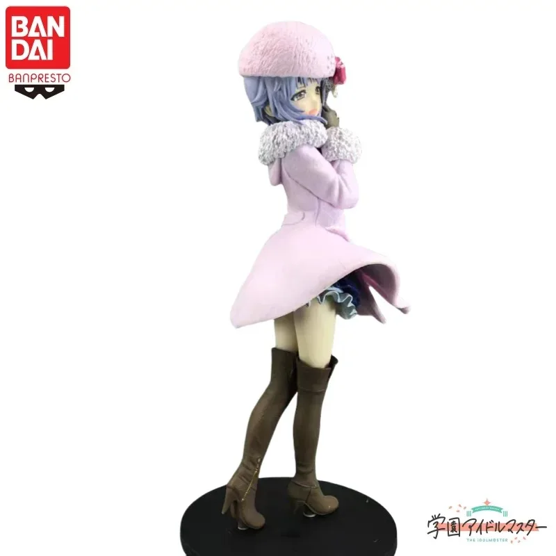متوفر في المخزون الأصلي بانداي بانبريستو The Idolmster Koshimizu Sachiko أنيمي عمل أرقام لعبة مجسمة سطح المكتب زخرفة جمع الهدايا #4