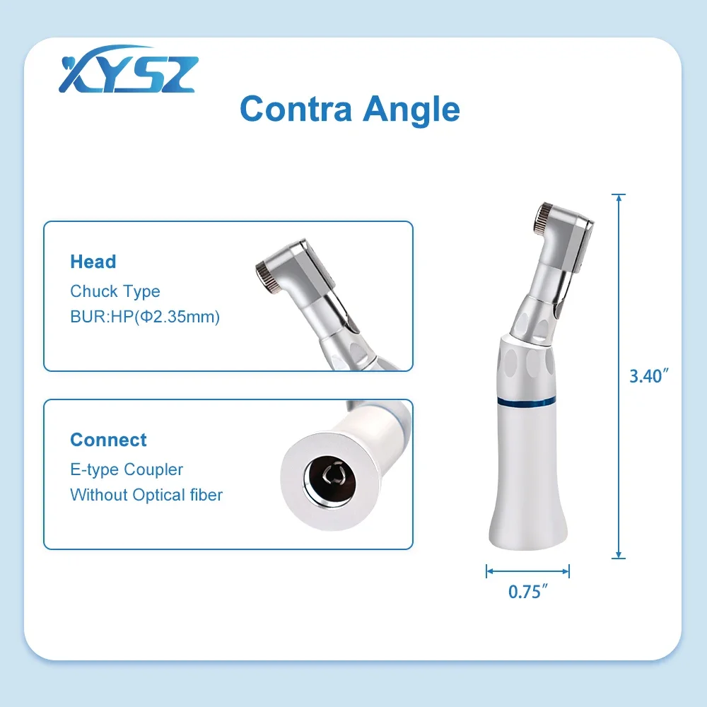 2/4Hole Dental Slow Low Speed Handpiece Straight Contra Angle Fit For Air Turbine Dental Lab Equipment Micromotor Polishing Tool