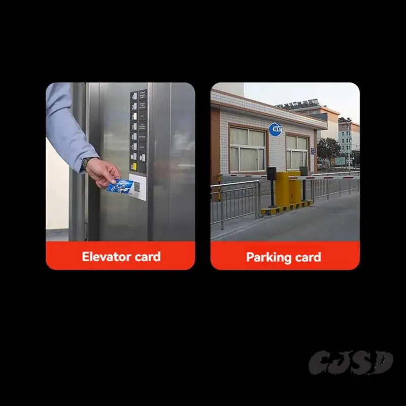 

CJSD-Handheld 125Khz RFID Card Reader Writer+5 Keyfob+5 Card Copier Writer Duplicator Programmer ID Card Copy EM4305 T5577