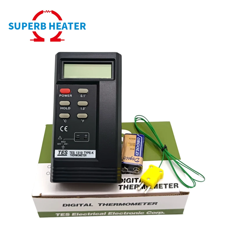 

TES-1310 цифровой термометр, термопара, датчик считывания температуры, тип K, датчик температуры, монтажный стол, оптовая продажа с фабрики
