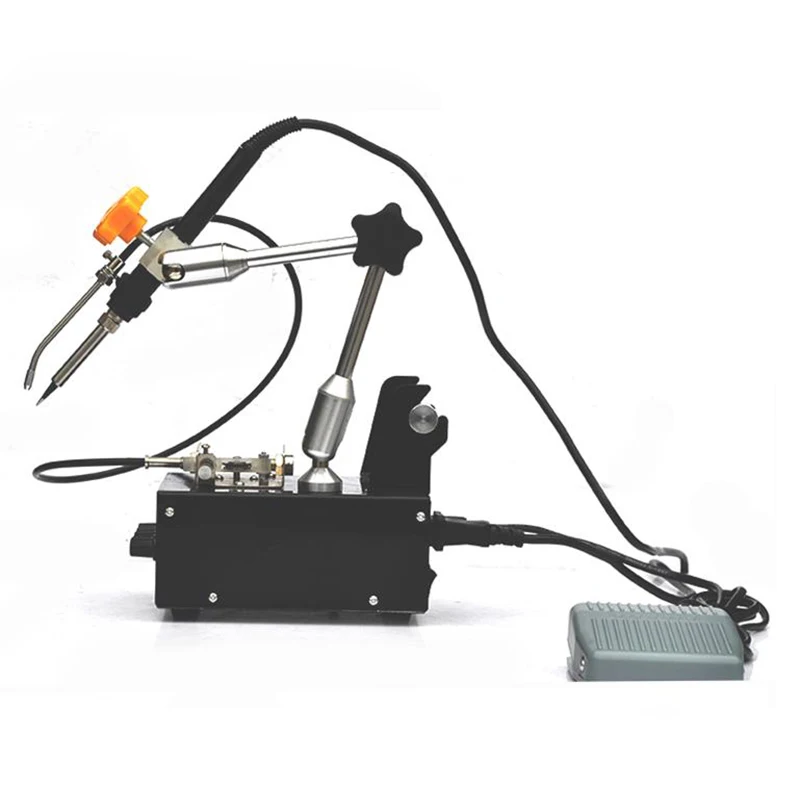 220V Soldering Machine foot pedal automatic soldering soldering gun soldering iron, automatic soldering robot