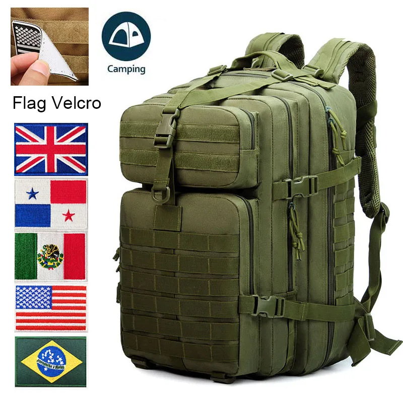 

Военный Рюкзак OULYLAN, тактический вместительный армейский ранец 50 л для кемпинга, рыбалки, маленькие походные рюкзаки 30 л