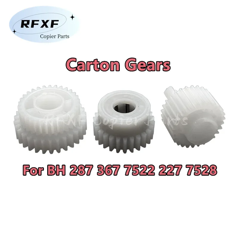 

Compatible For Konica Minolta 287 367 7522 227 7528 Carton Pickup Paper Feed Gears Copier Printer Parts Longlife Consumables