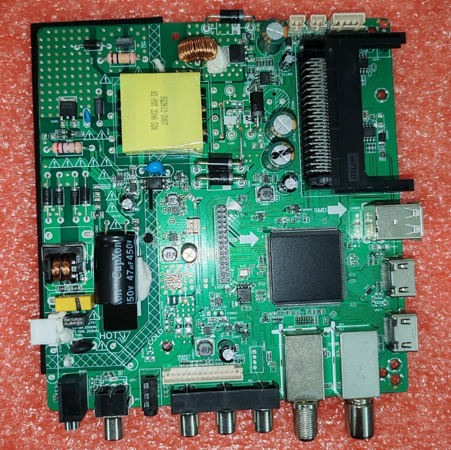 ZP.S663.801R00 Drei-in-einem-TV-Motherboard, gut getestet, physisches Foto für 20–58 V, 600 mA, 25 W