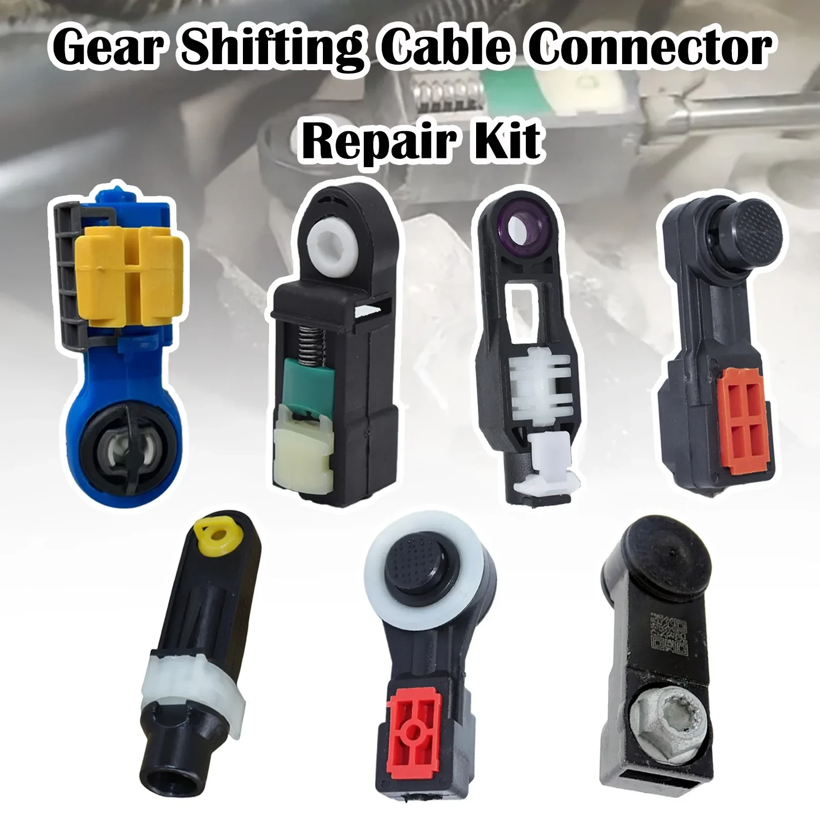 

Рычаг переключения передач, концевой кабель, соединительный разъем, адаптер, пряжка, запасные части для Nissan Audi Skoda Seat VW Polo