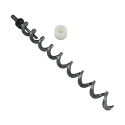 Enhanced Feeding Efficiency With 39cm Auger Shaft Screw And Nylon Brushing Set Compatible With For Traeger Pellet Grills