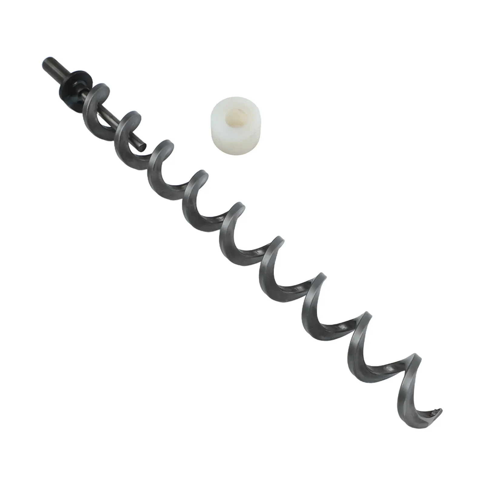 Enhanced Feeding Efficiency With 39cm Auger Shaft Screw And Nylon Brushing Set Compatible With For Traeger Pellet Grills