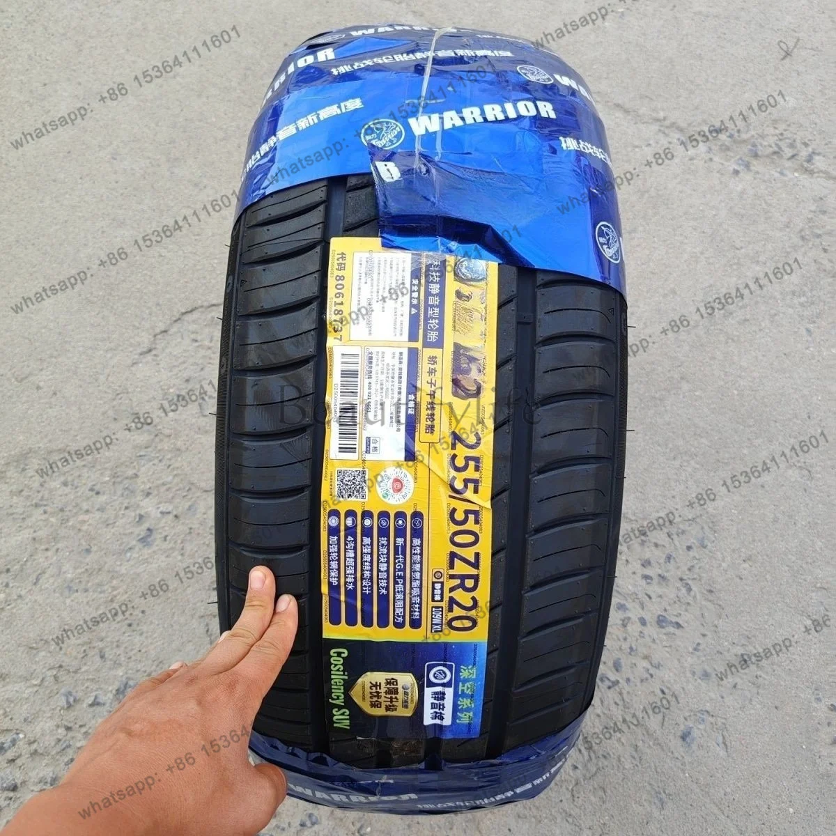 New silent cotton tires 255/50R20 factory direct sales auto parts tires M8 255/50ZR20