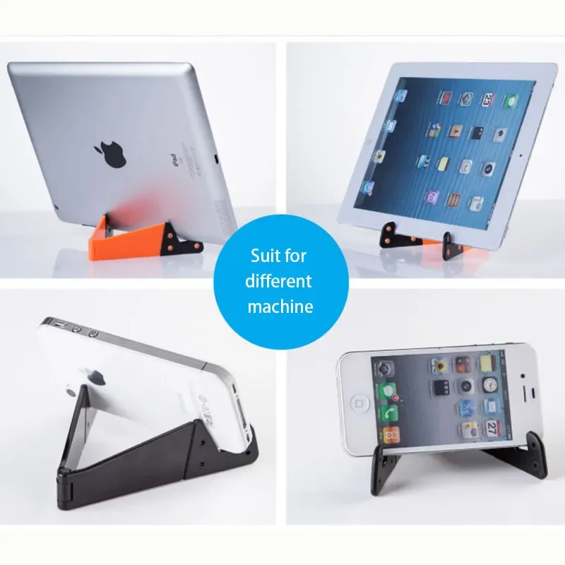 Universal V Shape Foldable Phone Tablet Stand Holder for Iphone Ipad 234 Mini for Samsung Portable Bracket for Smartphone Tablet