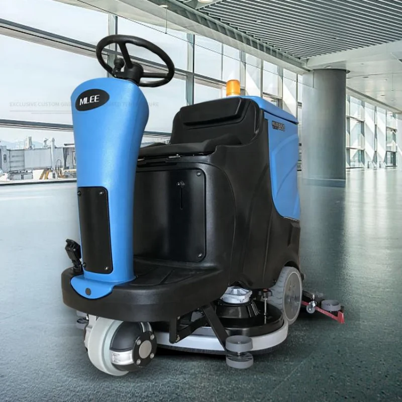 MLEE850BT Road Sweeper Cleaning Machine Tile Street Floor Scrubber Double Brush Floor Scrubber