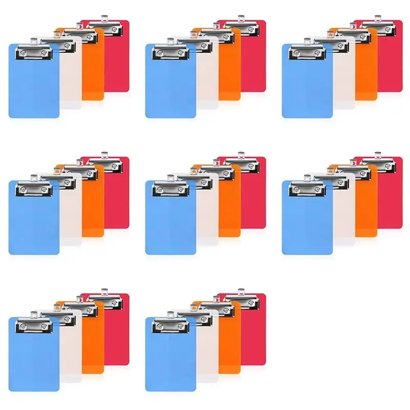4inch-x-6inch-mini-clipboard-32pcs-small-clipboards-clip-board-notepads-clipboard-memo-size-pocket-plastic-clipboard