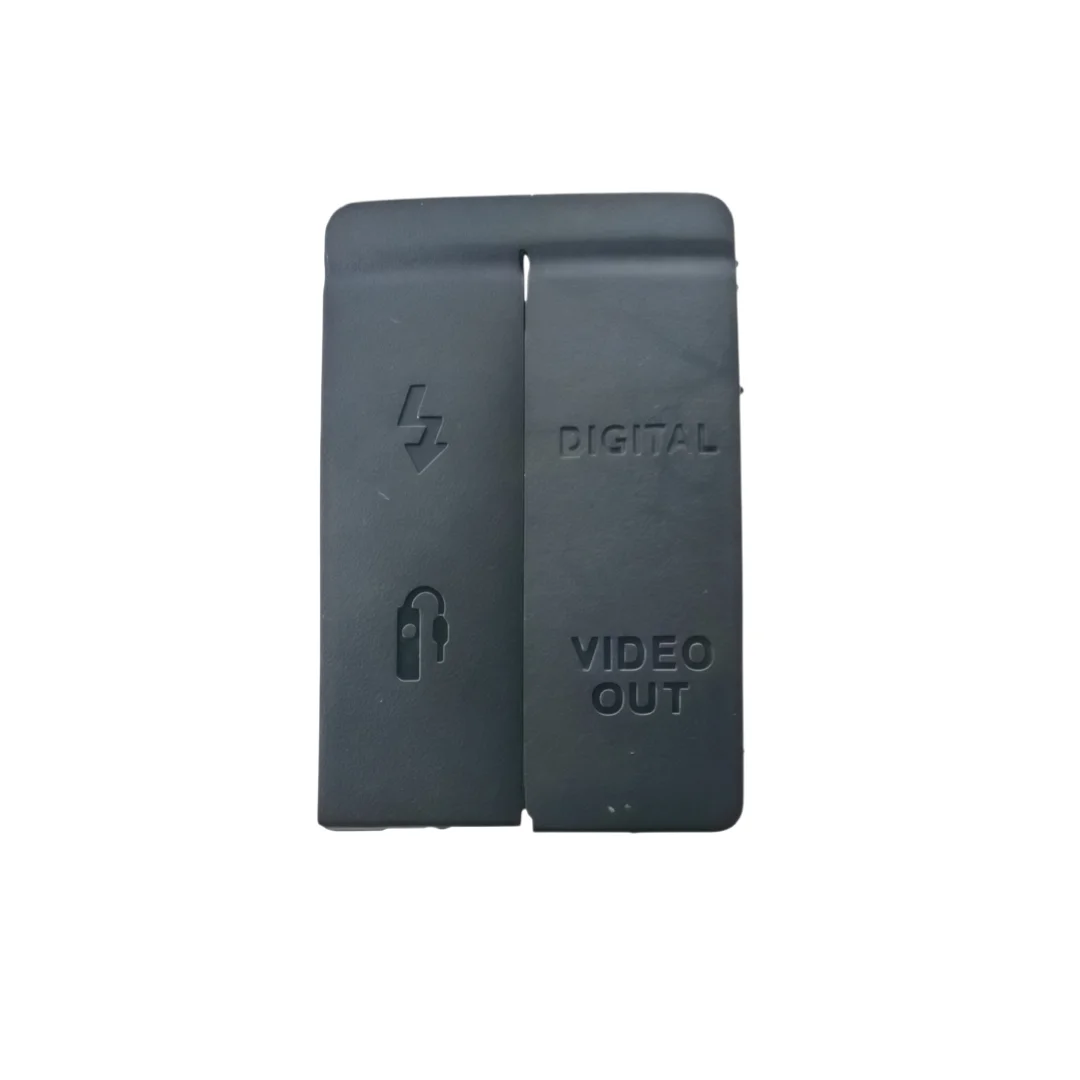 Camera USB-poort Zijdelingse rubberen afdekking Stofdichte plug Interface beschermkap Vervangend onderdeel voor Canon 5D DSLR-camera