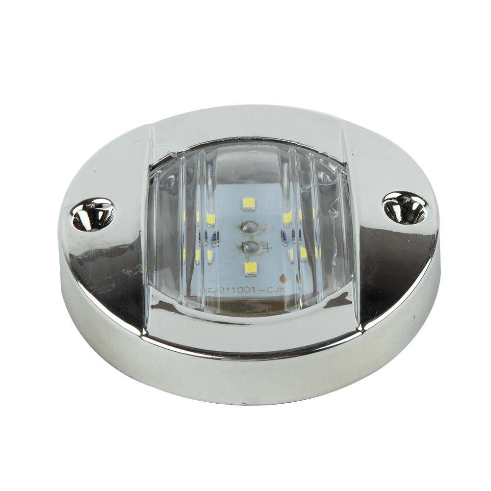 Stern Light Marker Light Marine Boat Round 147LM 1PCS ABS Accessories Blue/White Cabin Deck Courtesy Light DC12V