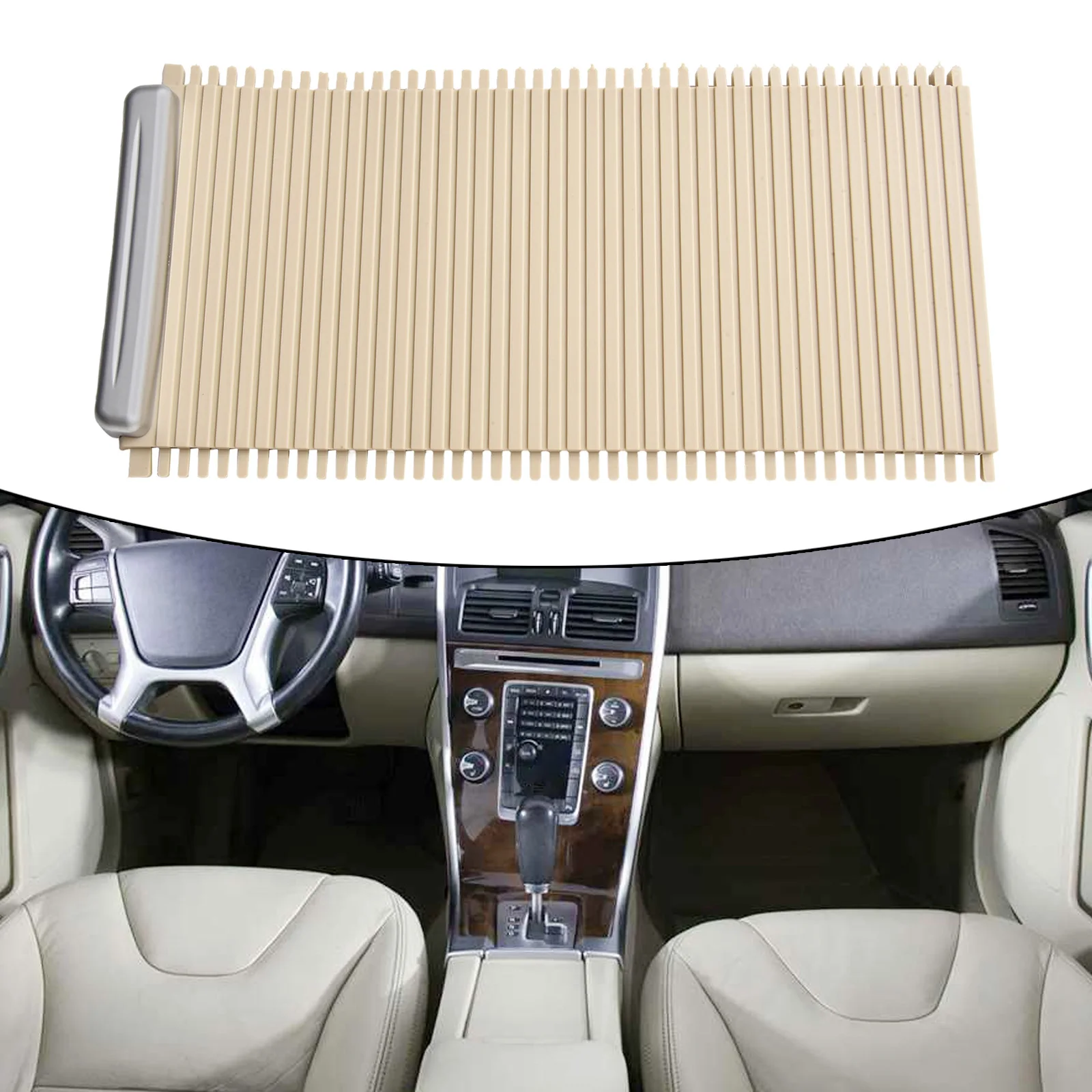 

Console \\Water \\Cup Holder \\Panel \\Cover \\Trim For Volvo XC60 S60 11-16 39868873 39868875 Auto Center Console Accessories
