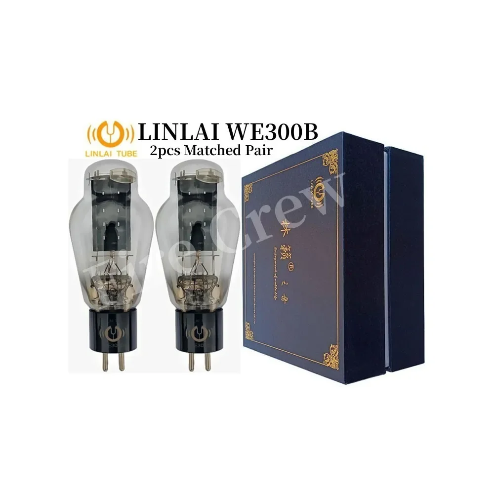 LINLAI Vacuum Tube WE300B 1:1 Copy US WE 300B Replaces 300BN 300BT E300B HIFI Audio Valve Electronic Tube Amplifier Matched Quad