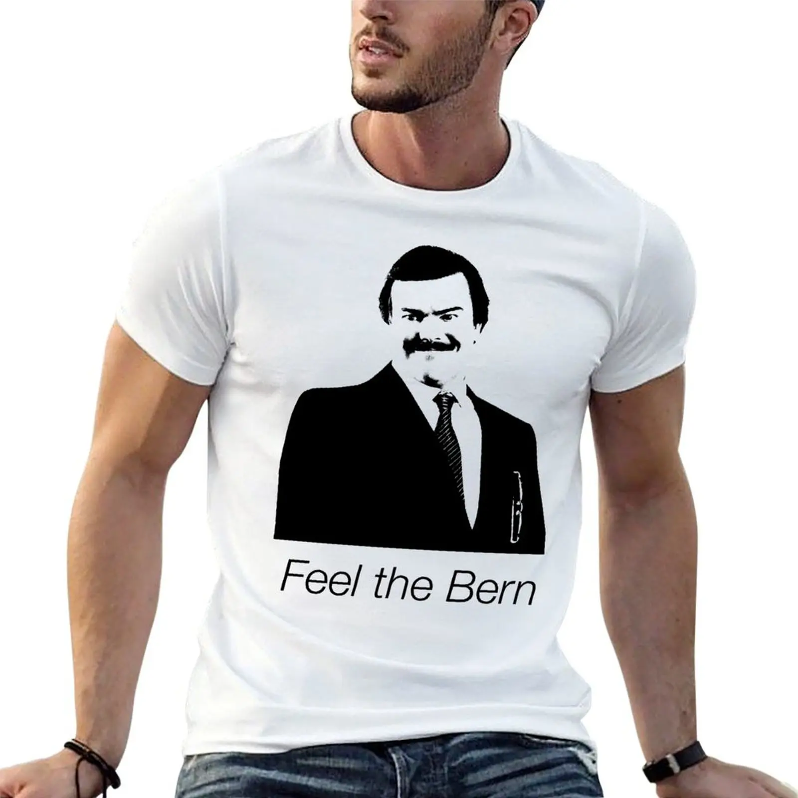 luxury shirt t Bern Version) T-Shirt shirts t for man the cotton (Jack Black man Feel