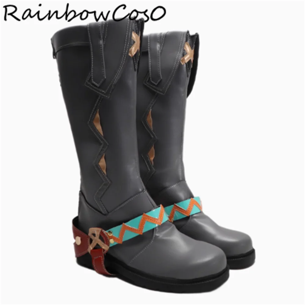 Ifa Genshin Impact Cosplay Shoes Boots Game Anime Party Halloween RainbowCos0 W5036 2