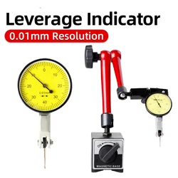 Dial Indicator Magnetic Holder Dial Bore Gauge Magnetic Stand Base Micrometer Measure Tools Hour Type Indicator Comparator Watch