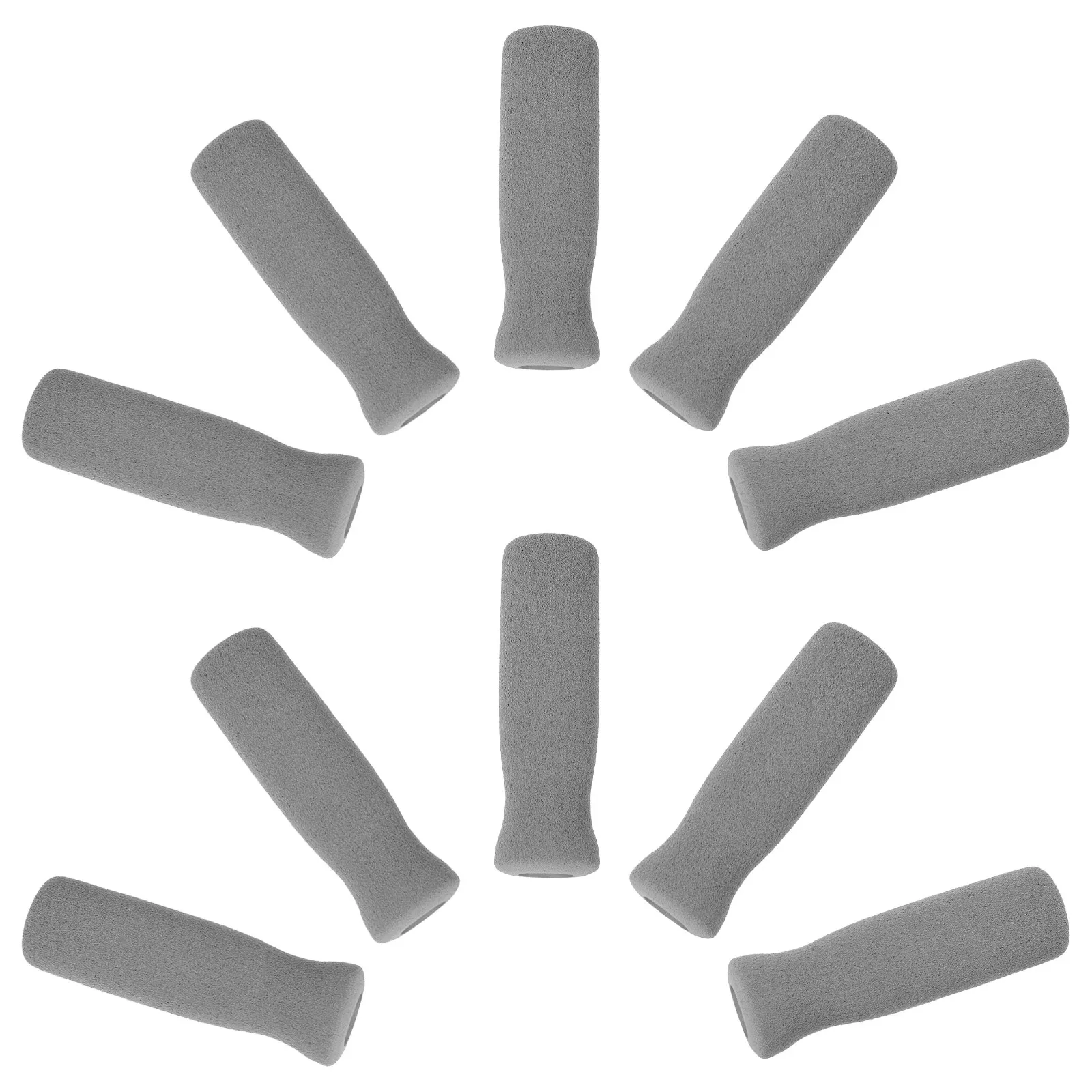 

10 шт. Накладки из ЭВА-пены для ручек тростей, сменные нескользящие мягкие подушечки для ручек тростей, ходунков, инвалидных колясок