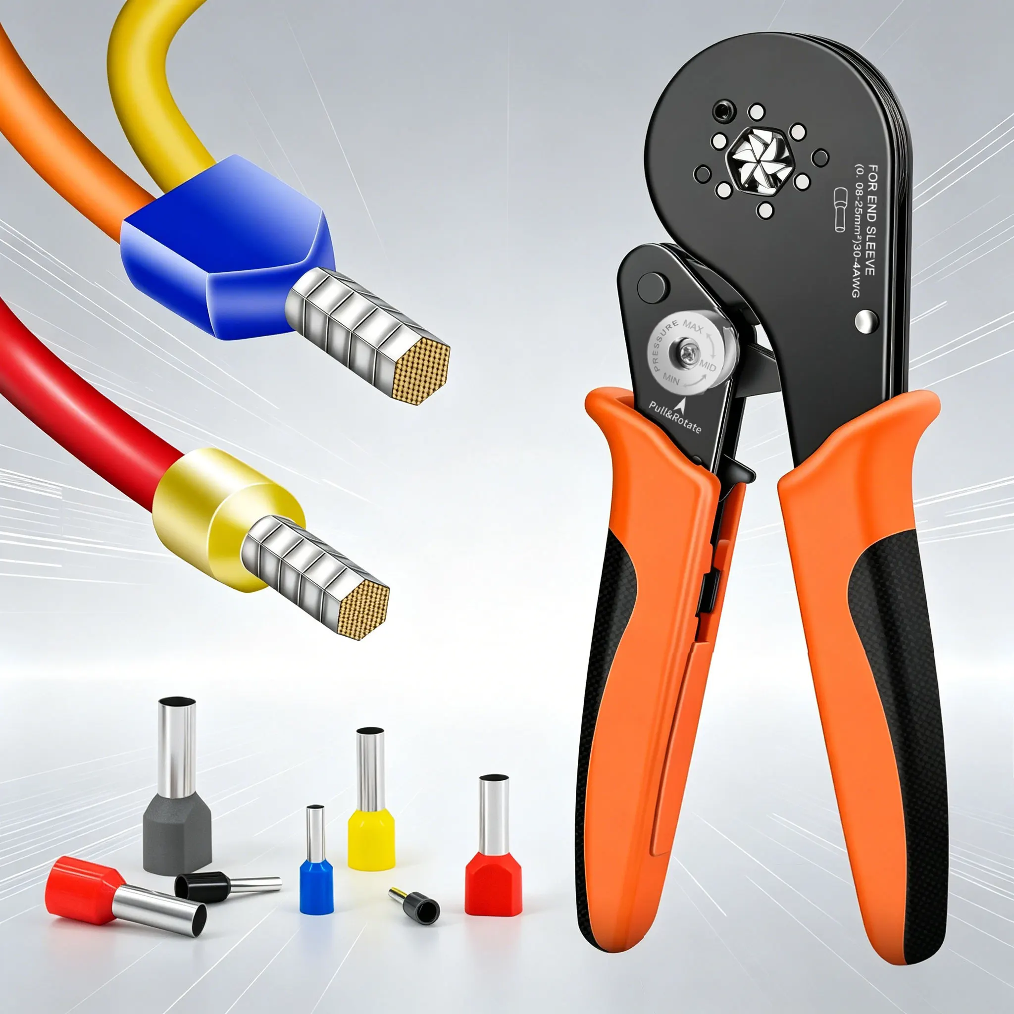 sjc8-25-6-hexagonal-ratchet-crimping-plier-wire-ferrule-crimper-tool-for-end-sleeves-ferrules-008-25mm²-awg-30-4-hand-tool
