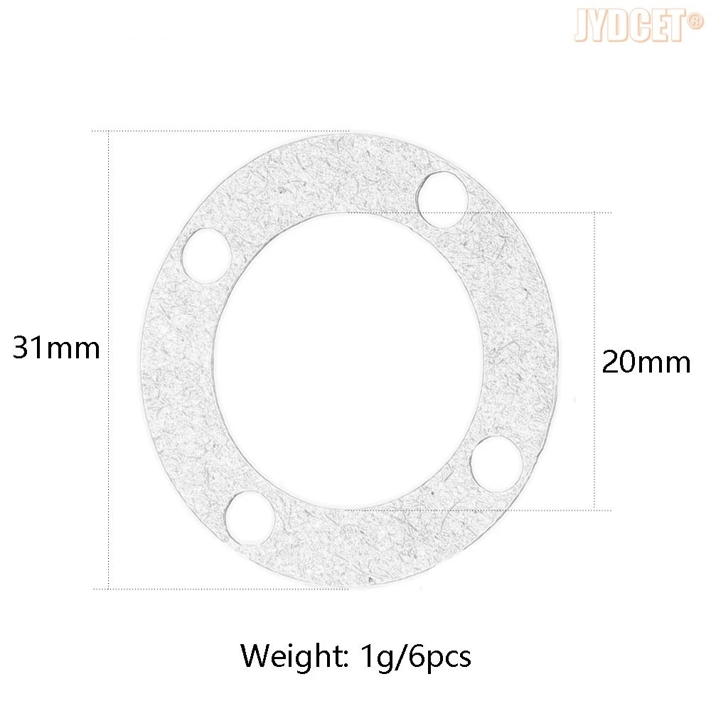 6P 86099 Differential Case Washer 0.5MM #86099 For HPI 1/8 SAVAGE 21 SS 4.1 4.6 FLUX 2350 X XL 5SC