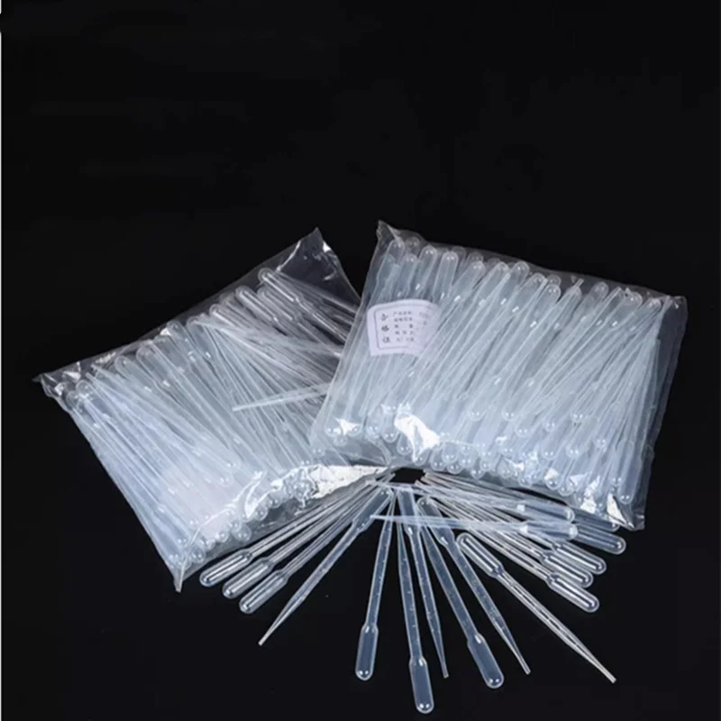 1000Pcs 500Pcs 100Pcs Lab 0.2ml 0.5ml 1ml 2ml 3ml 5ml 10ml Plastic Pasteur Pipette Transfering Dropper for School Experiment