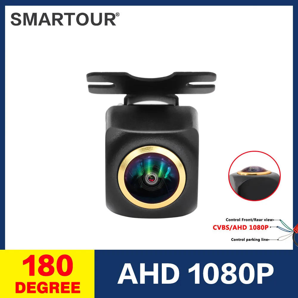 

Smartour AHD 1080P-25 Car Rear View Camera Reverse & Front Night Vision For Parking Monitor Waterproof HD CCD Video Camera